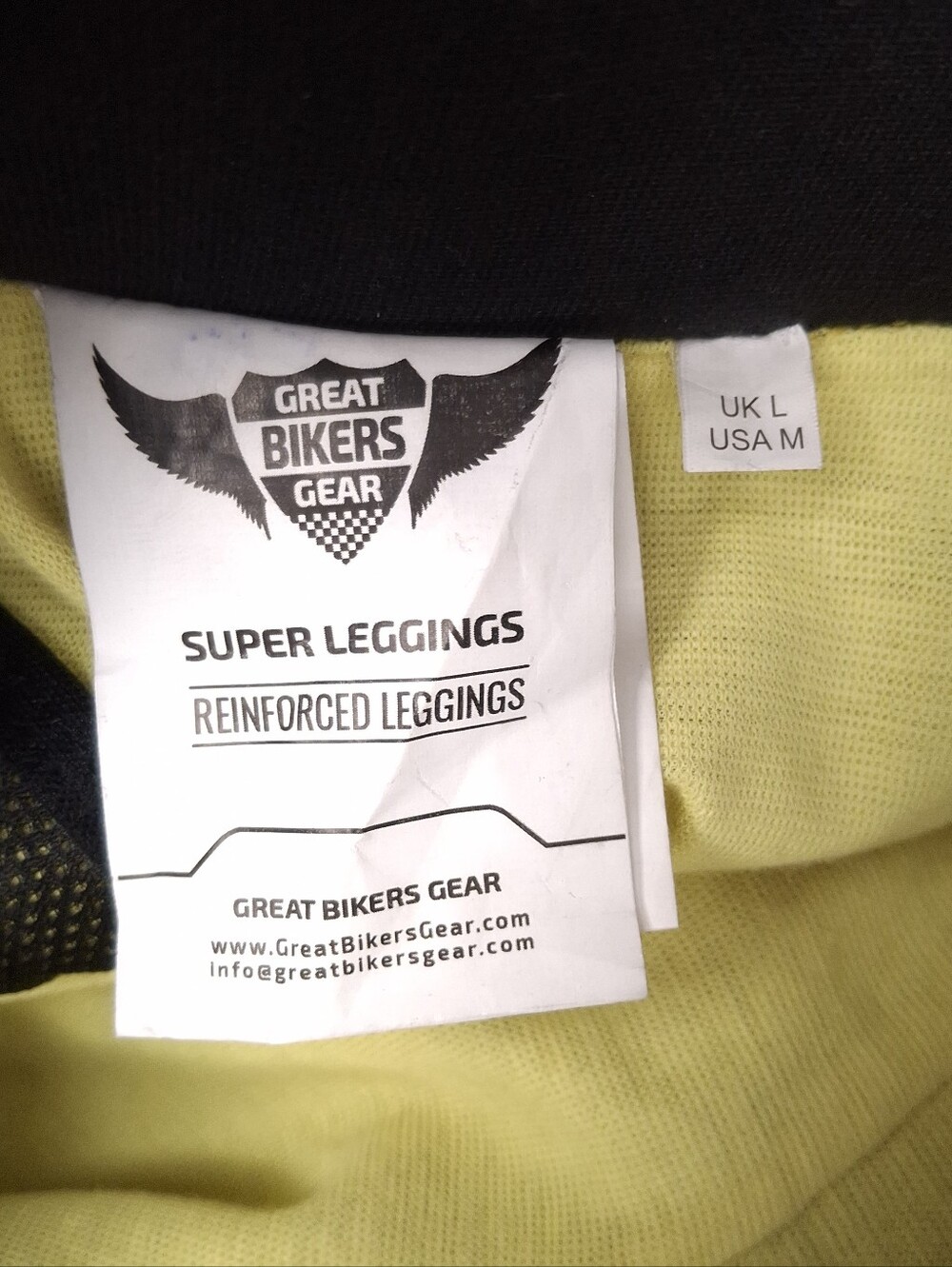 Great Bikers Gear Super Leggings Reinforced Dupont Kevlar motorcycle protective - Picture 8 of 11